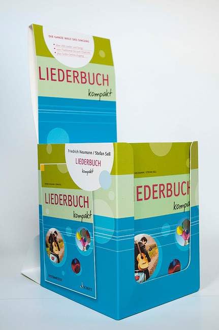 Liederbuch kompakt - Händler Display: für allgemein bildende Schulen. Gesang und Gitarre (Klavier). Liederbuch. (kunter-bund-edition) Education & Training