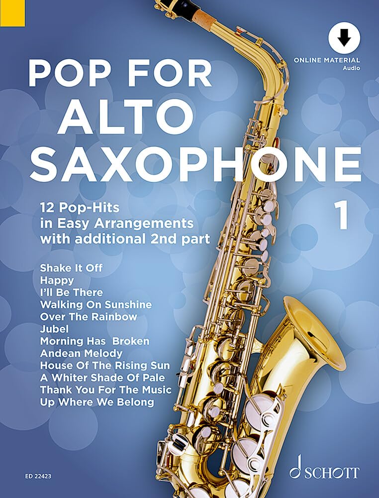 Pop For Alto Saxophone 1 Art & Literature Books