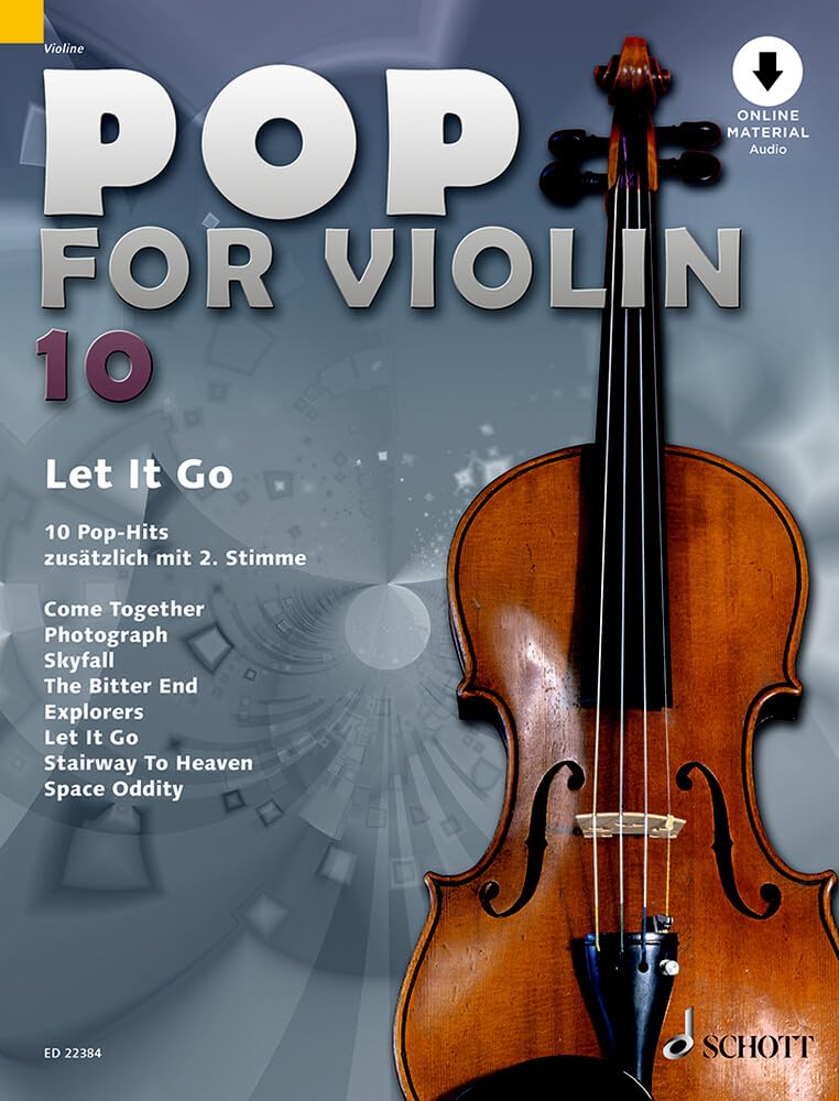 Pop for Violin: Let It Go. Band 10. 1-2 Violinen. (Pop for Violin, Band 10) Sheet Music