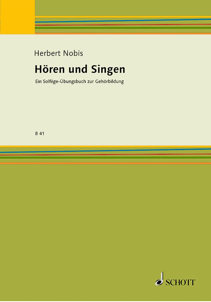 Hören und Singen: Ein Solfège-Übungsbuch zur Gehörbildung (Bausteine - Schriftenreihe) Sheet Music