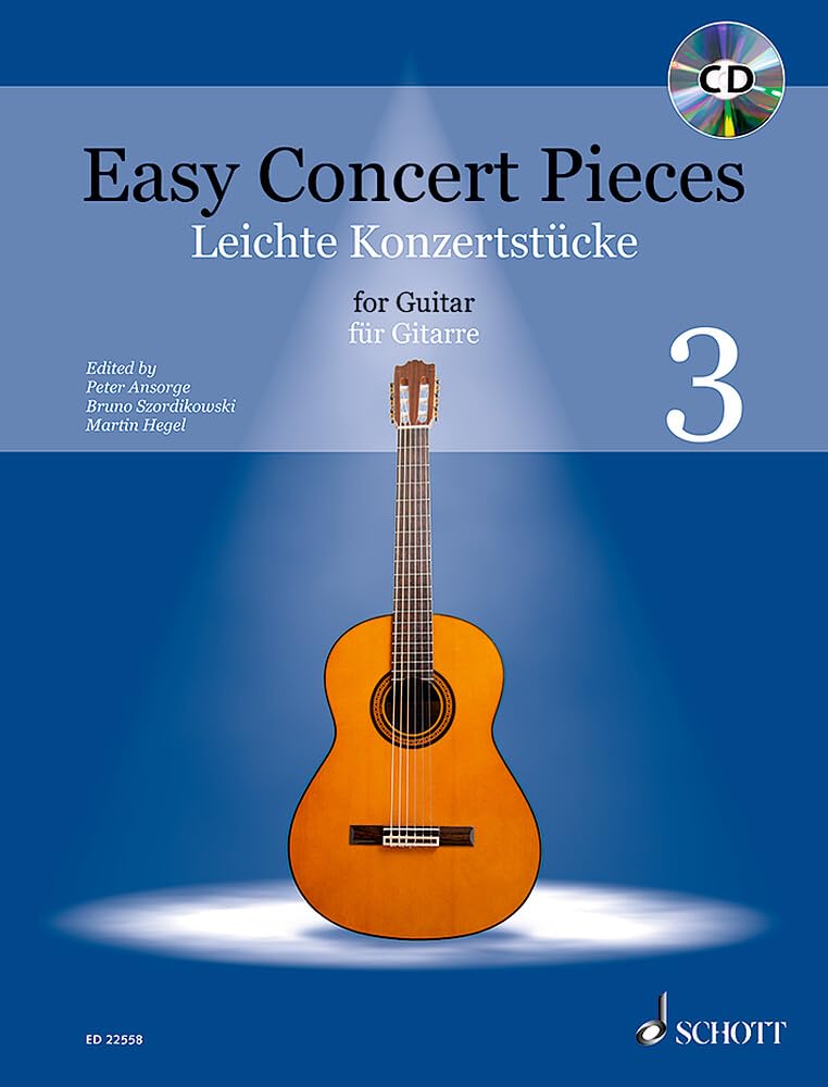 Easy Concert Pieces. Gitarre Band 3. Ausgabe mit CD book