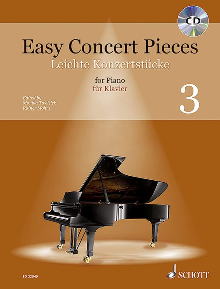 Easy Concert Pieces: 41 Easy Pieces from 4 Centuries. Vol. 3. piano. book