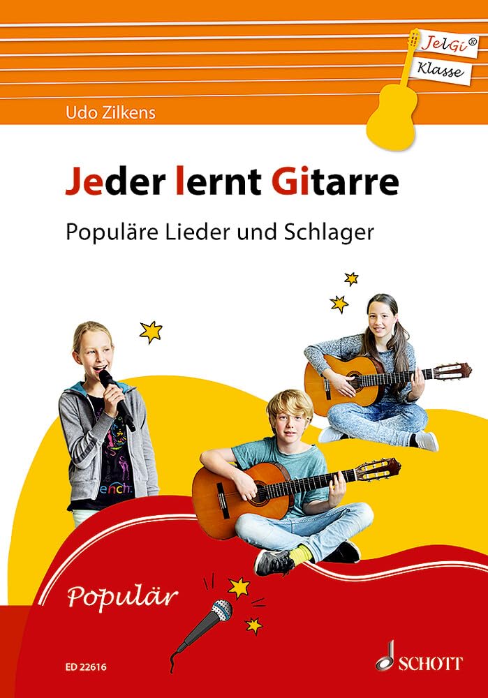 Jeder lernt Gitarre - Populäre Lieder und Schlager Education & Training