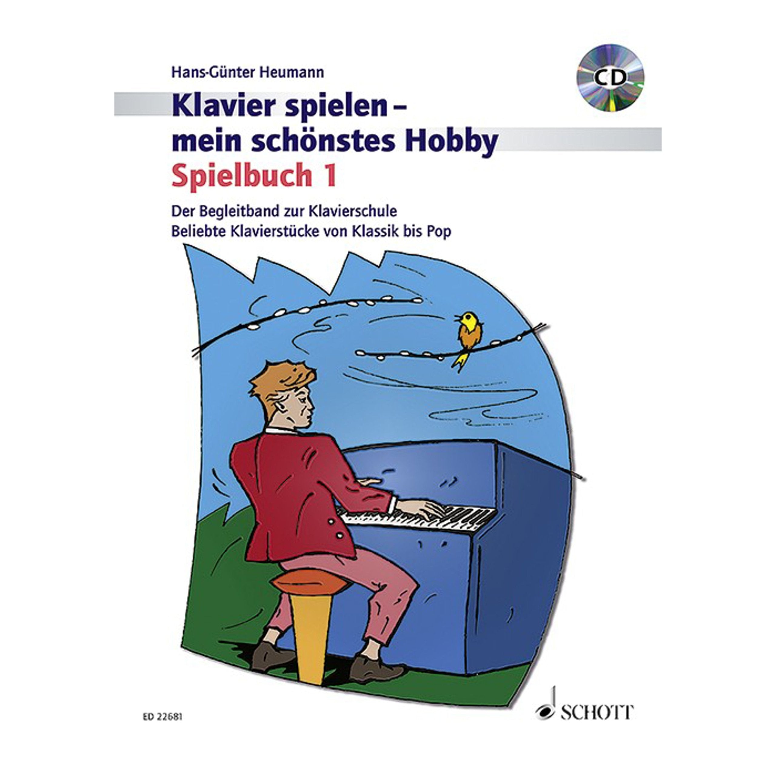 Spielbuch 1: Der Begleitband zur Klavierschule Band 1. Klavier. Spielbuch. (Klavier spielen - mein schönstes Hobby) Film, Art & Culture