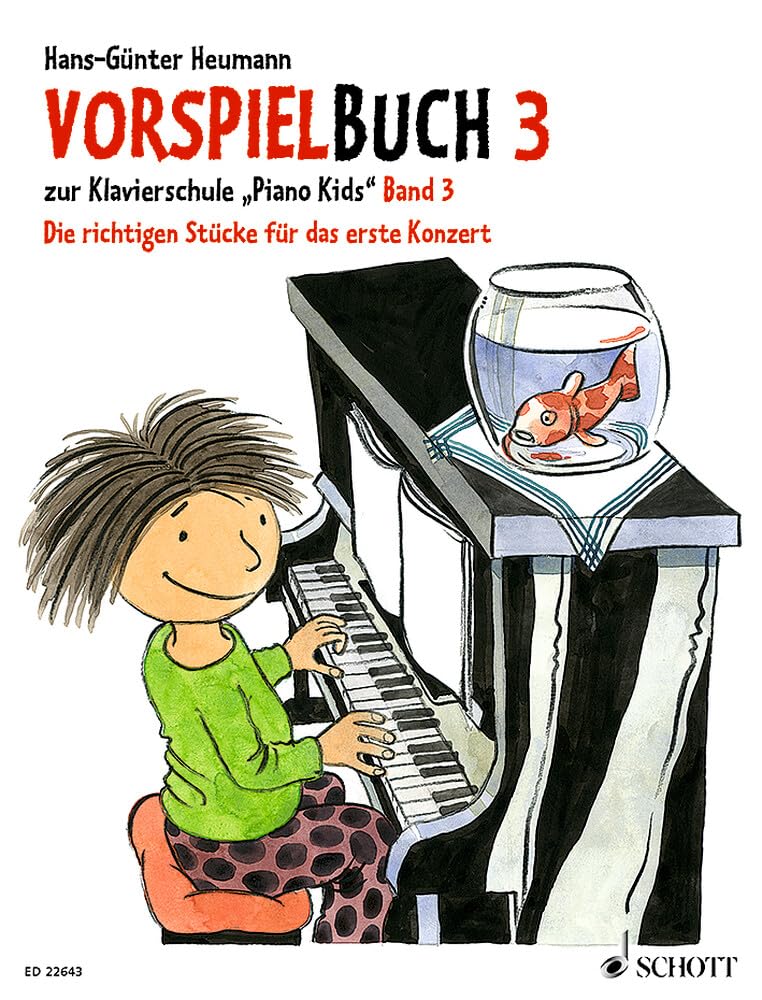 Vorspielbuch 3: zur Klavierschule "Piano Kids" Band 3. Klavier. Education & Training