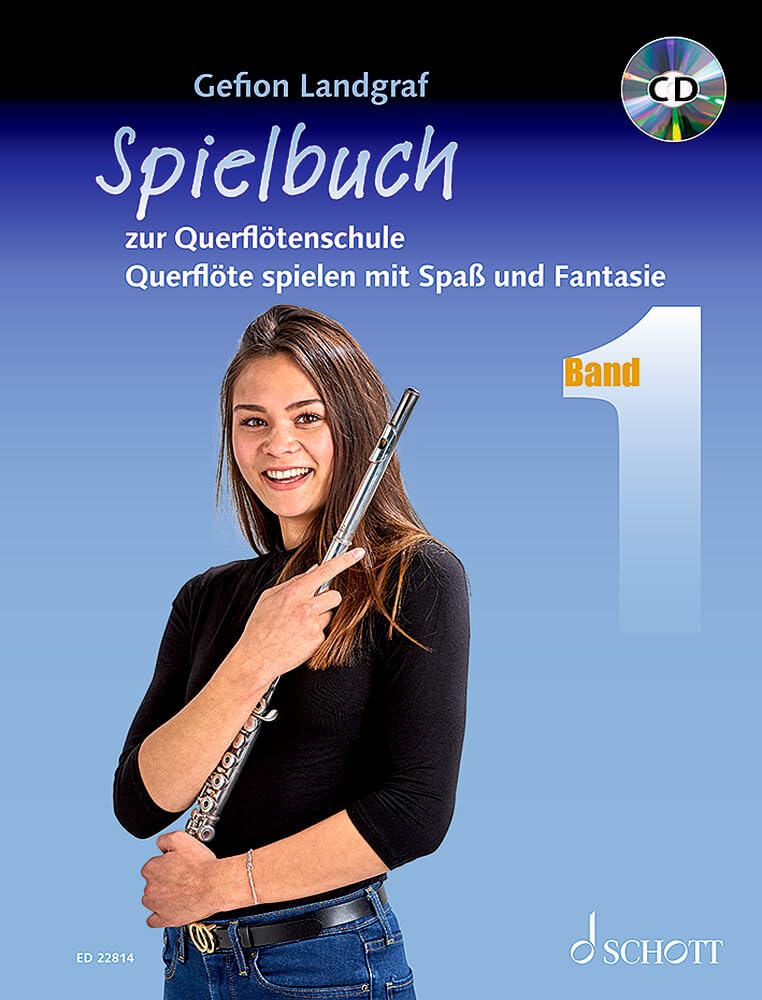 Querflötenschule: Querflöte spielen mit Spaß und Fantasie. Spielbuch 1. Flöte und Klavier. Spielbuch. (Querflötenschule, Spielbuch 1) Education & Training