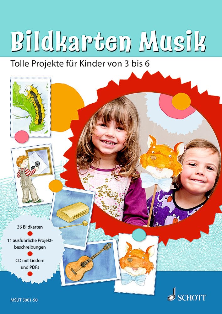 Bildkarten Musik: Tolle Projekte für Kinder von 3 bis 6 (Materialkiste Musik, Spiel und Tanz) Parents & Children