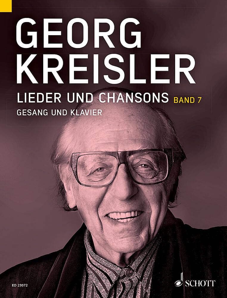 Lieder und Chansons: Band 7. Gesang und Klavier. Sheet Music