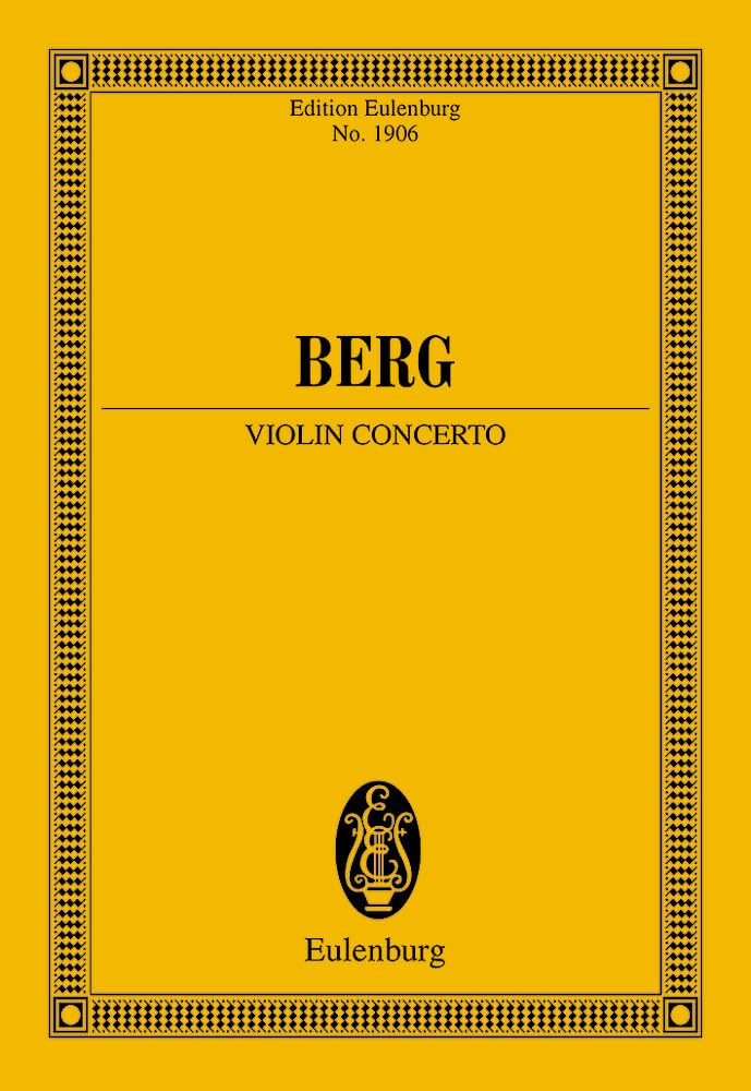 Violinkonzert: Violine und Orchester. Studienpartitur. (Eulenburg Studienpartituren) Sheet Music
