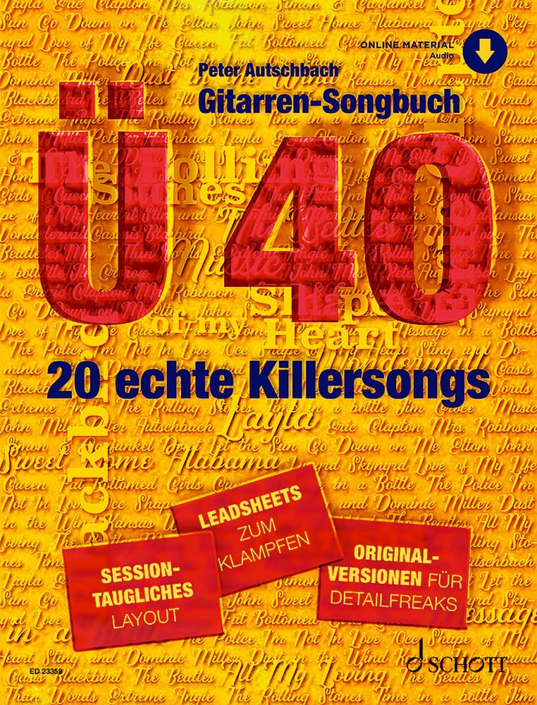 Gitarren-Songbuch Ü40 Sheet Music