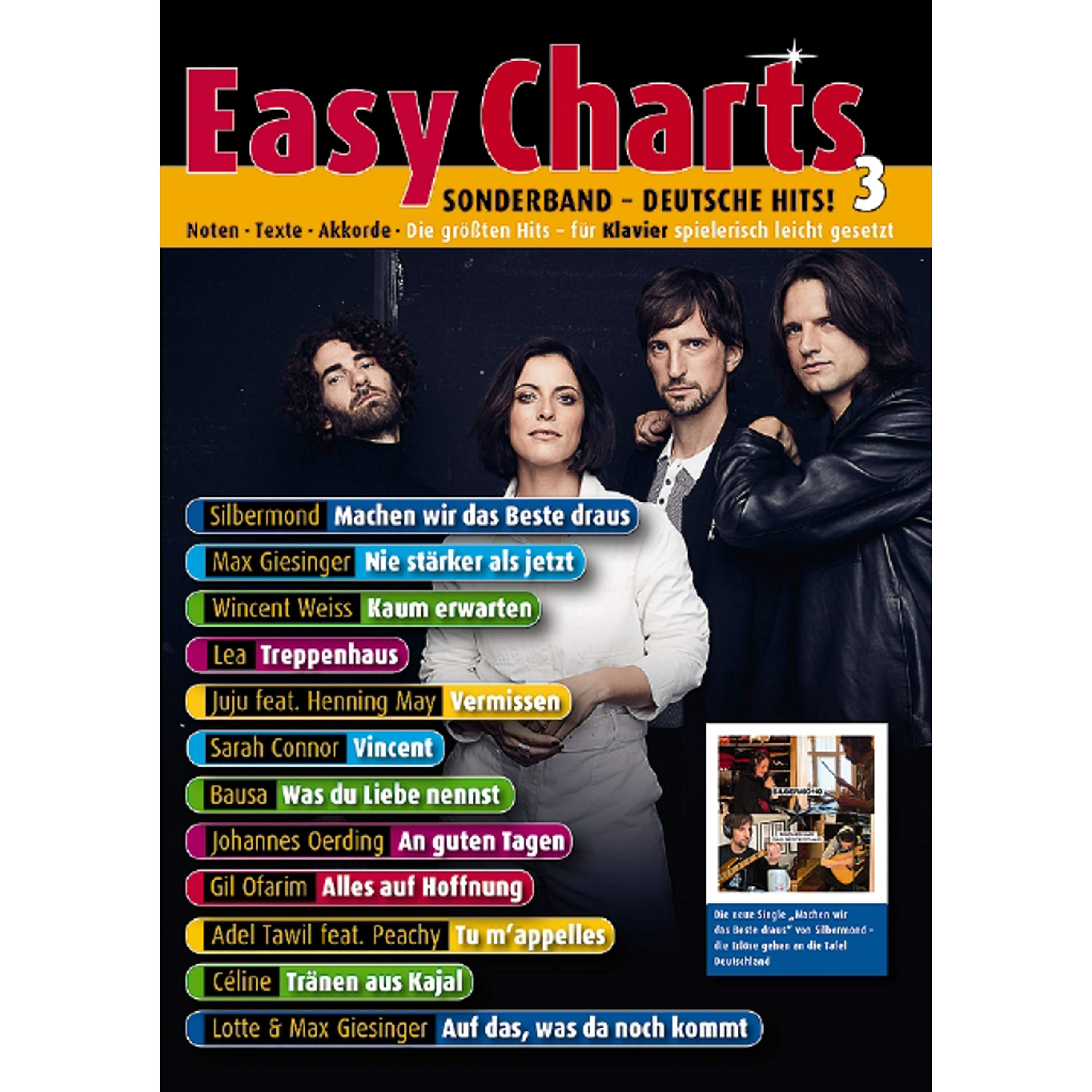 Easy Charts Sonderband: Deutsche Hits! 3 Sheet Music