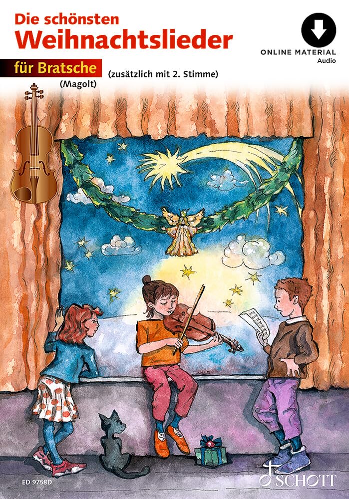 Die schönsten Weihnachtslieder: sehr leicht bearbeitet. 1-2 Violen. (Umrüster-Konsolidierung) Education & Training