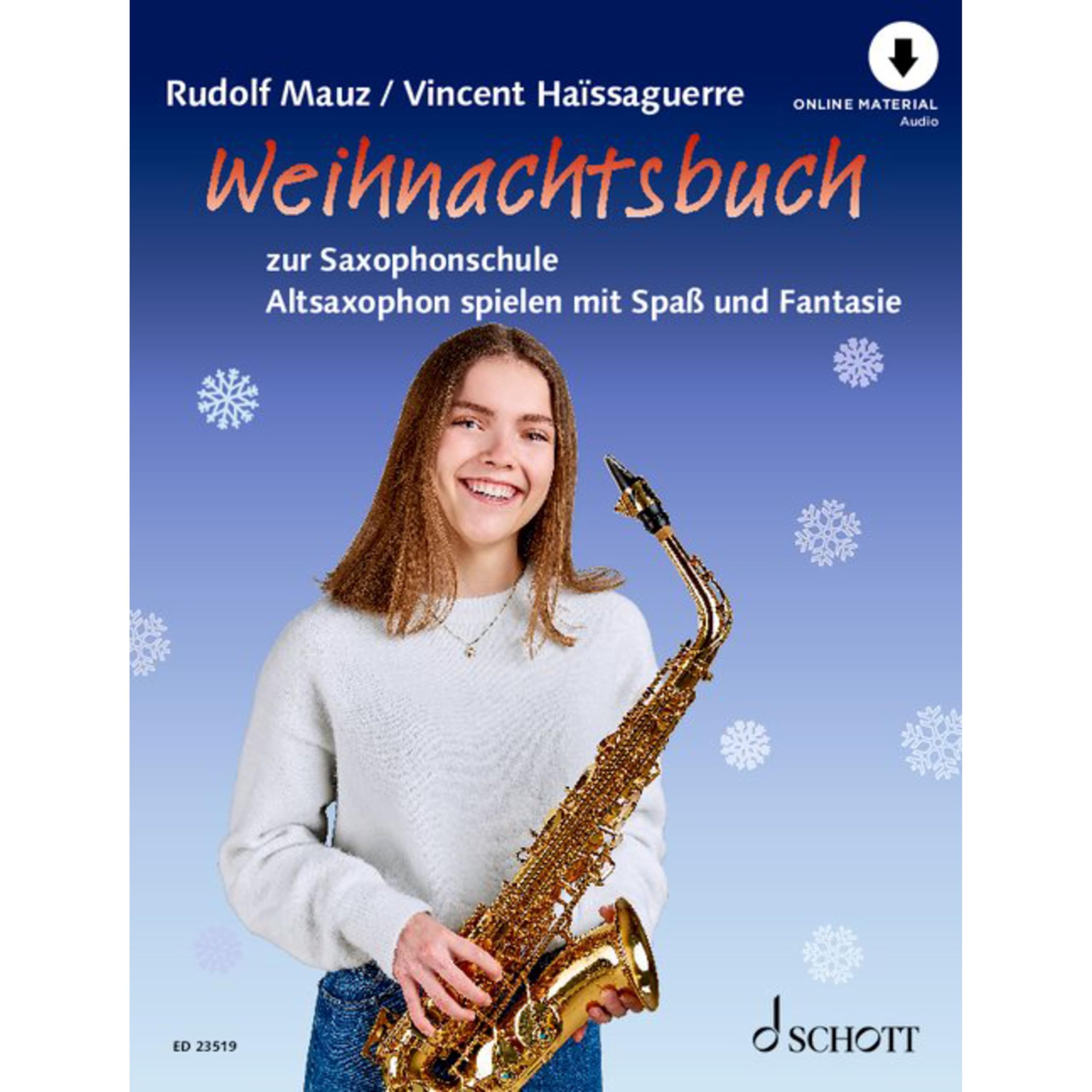 Weihnachtsbuch zur Saxophonschule Sheet Music