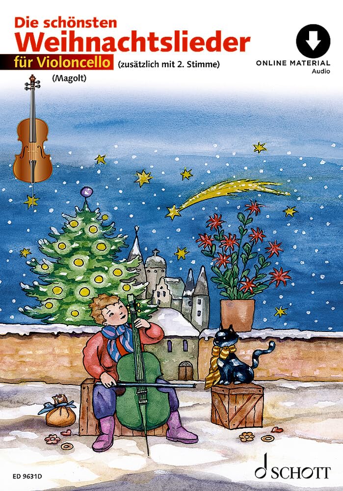 Die schönsten Weihnachtslieder: sehr leicht bearbeitet. 1-2 Violoncelli. (Umrüster-Konsolidierung) Education & Training