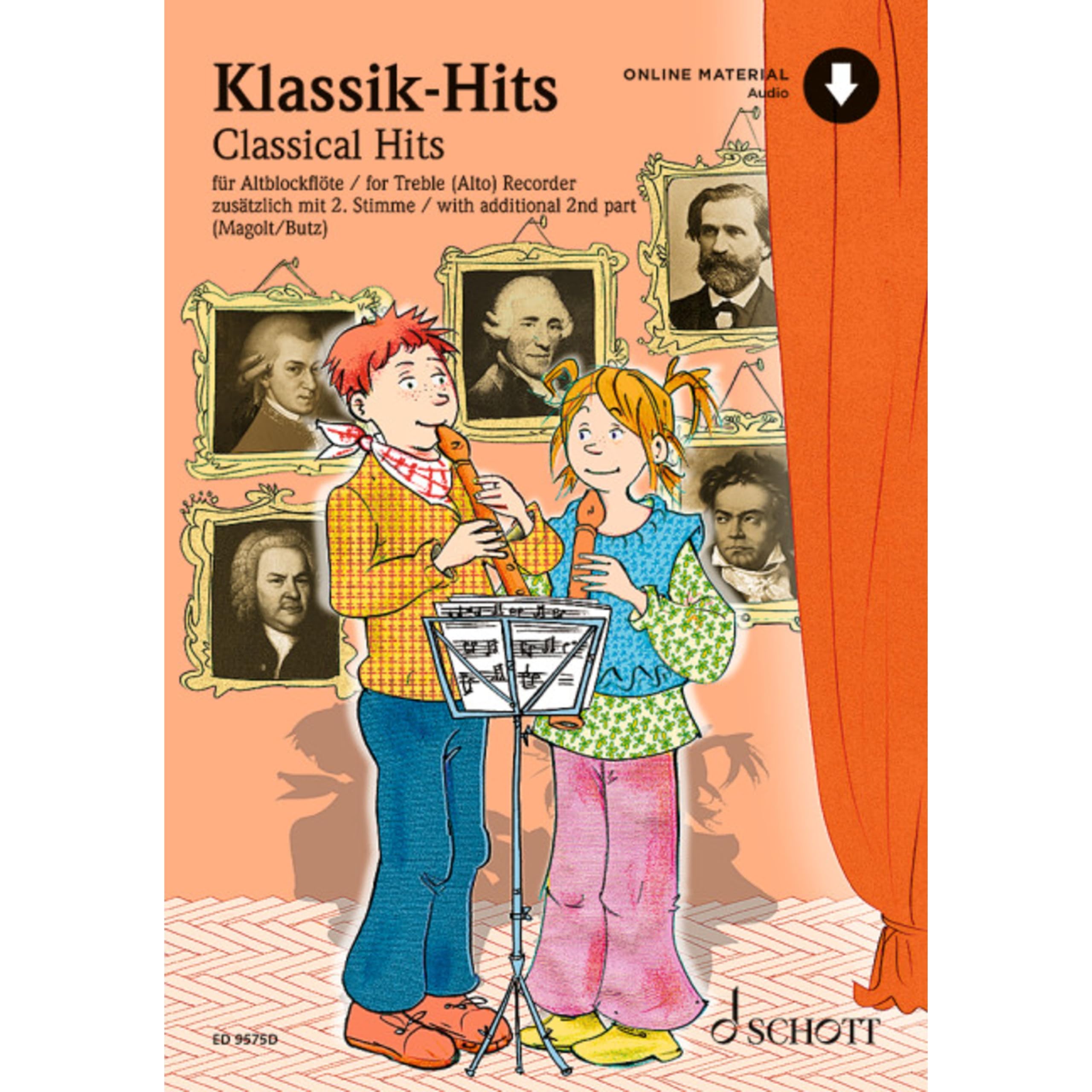 Klassik-Hits: 1-2 Alt-Blockflöten. Ausgabe inkl. Play-Along. (Spiel und Spaß mit der Blockflöte) Sheet Music
