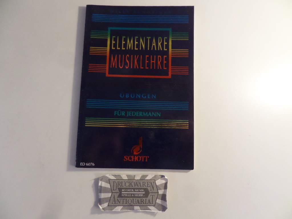 Elementare Musiklehre Sheet Music