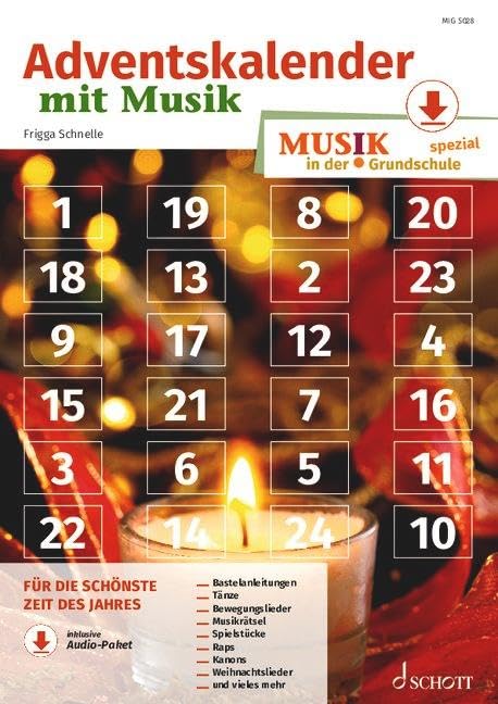 Adventskalender mit Musik (Musik in der Grundschule spezial) Education & Training