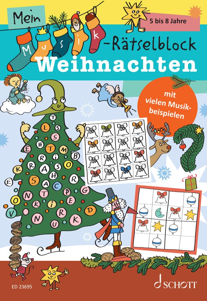 Mein Musik-Rätselblock - Weihnachten Education & Training