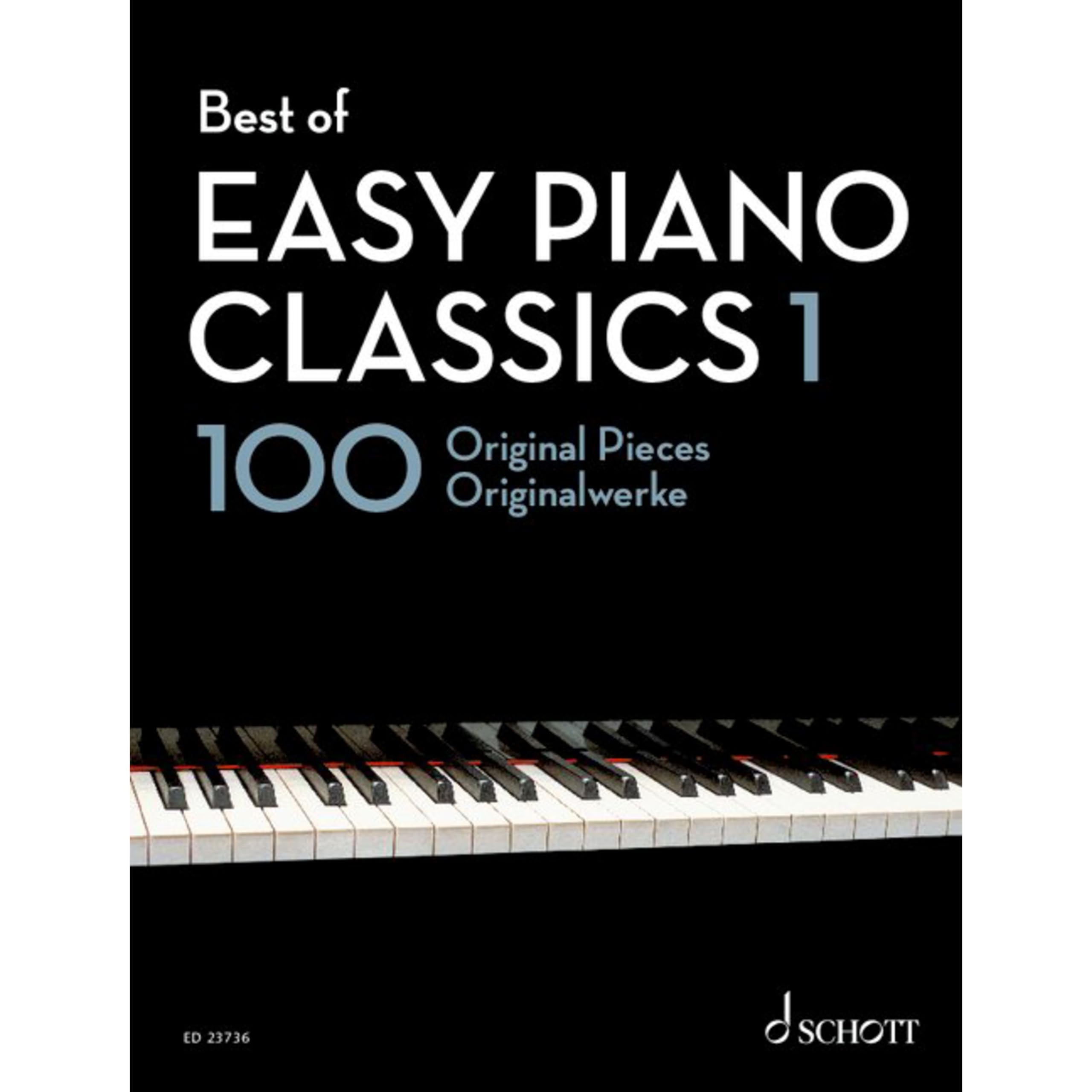 Best of Easy Piano Classics 1: 100 Originalwerke. Klavier. (Best of Classics) Sheet Music