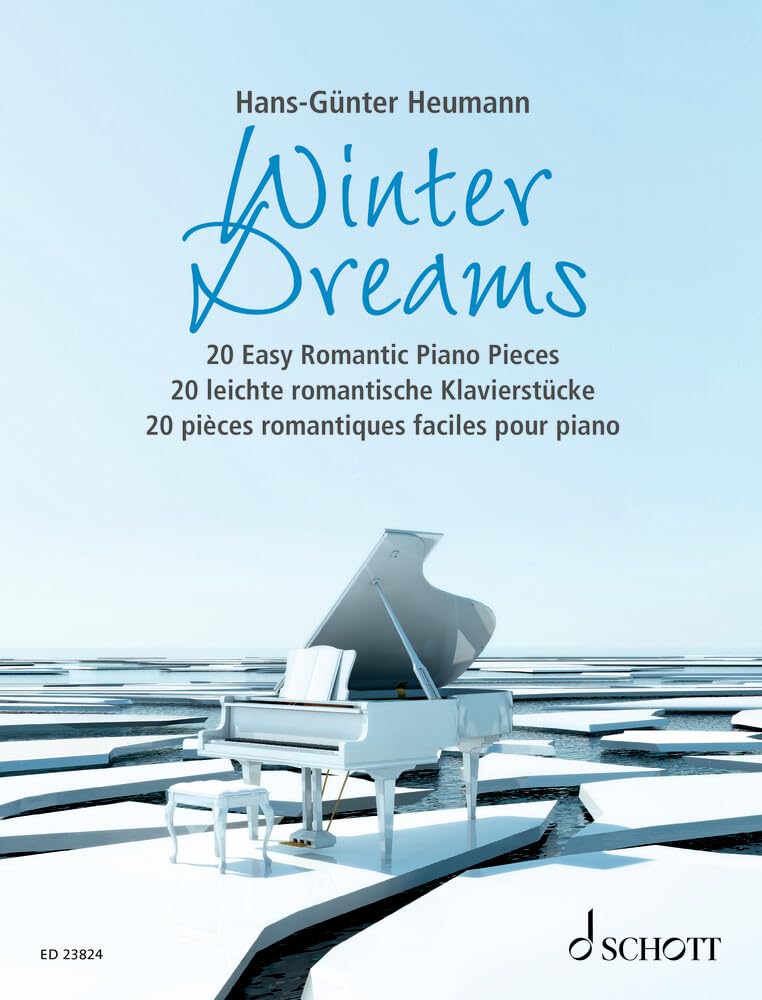 Winter Dreams: 20 leichte romantische Klavierstücke. Klavier. Sheet Music
