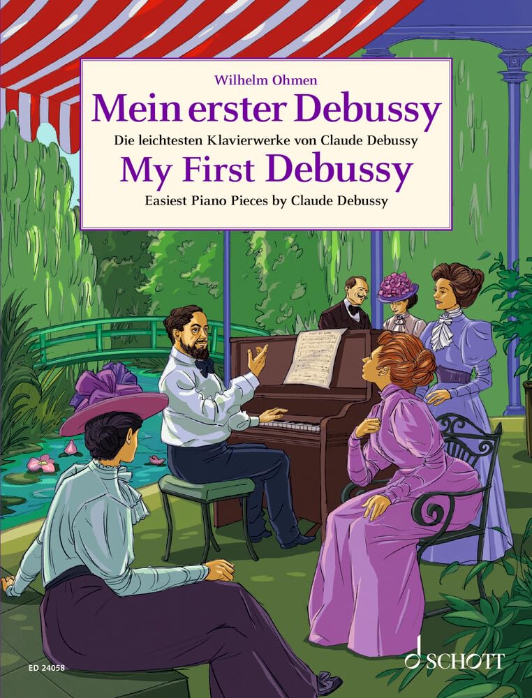 Mein erster Debussy: Die leichtesten Klavierwerke von Claude Debussy. Klavier. (Easy Composer Series) Sheet Music