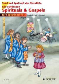 Die schönsten Spirituals & Gospels: sehr leicht bearbeitet. 1-2 Sopran-Blockflöten. (Spiel und Spaß mit der Blockflöte) Education & Training