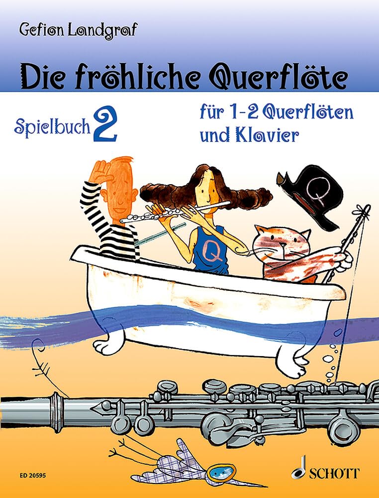 Die fröhliche Querflöte Art & Literature Books