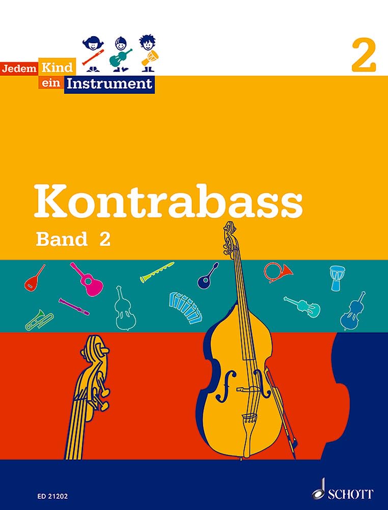 Jedem Kind ein Instrument: Band 2 - JeKi. Kontrabass. Schülerheft. Education & Training