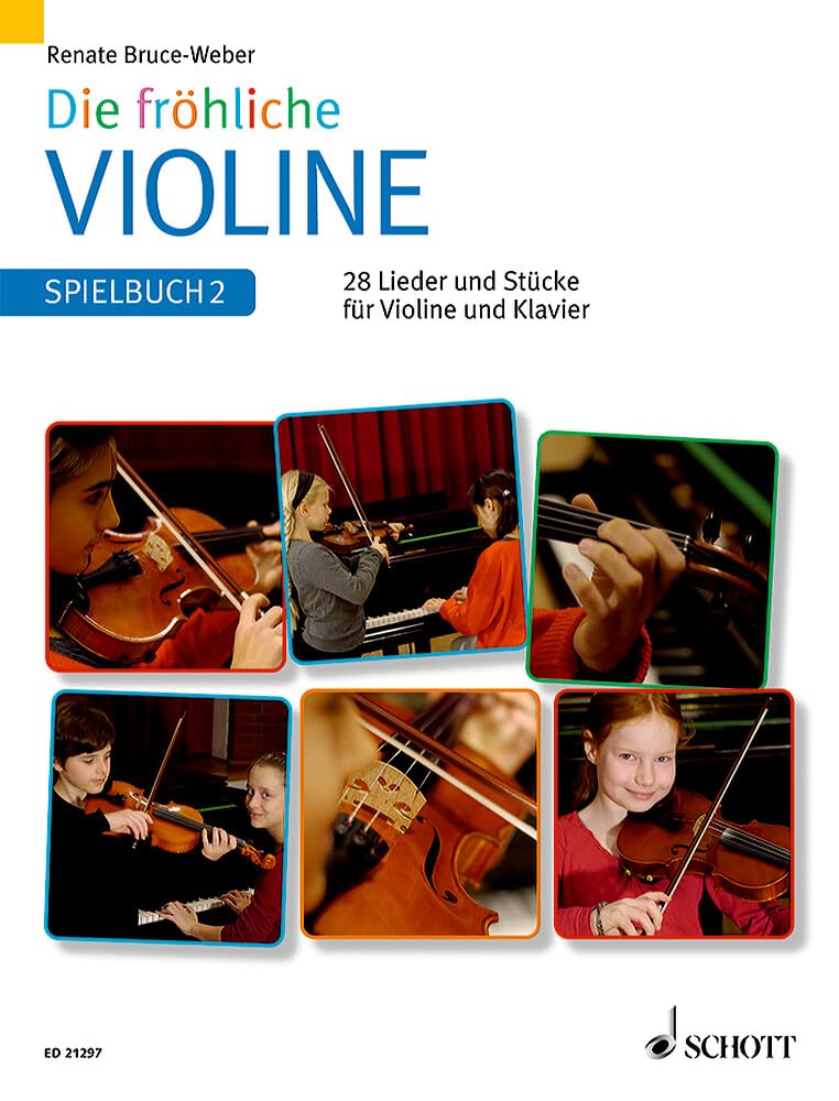 Die fröhliche Violine: Spielbuch 2. Violine und Klavier. Spielbuch. Art & Literature