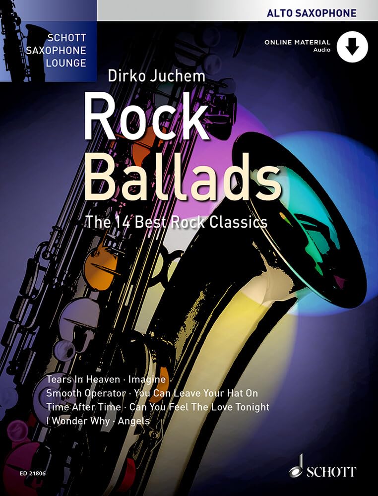 Rock Ballads Alt-Saxophon. Ausgabe mit Online-Audiodatei Pop culture