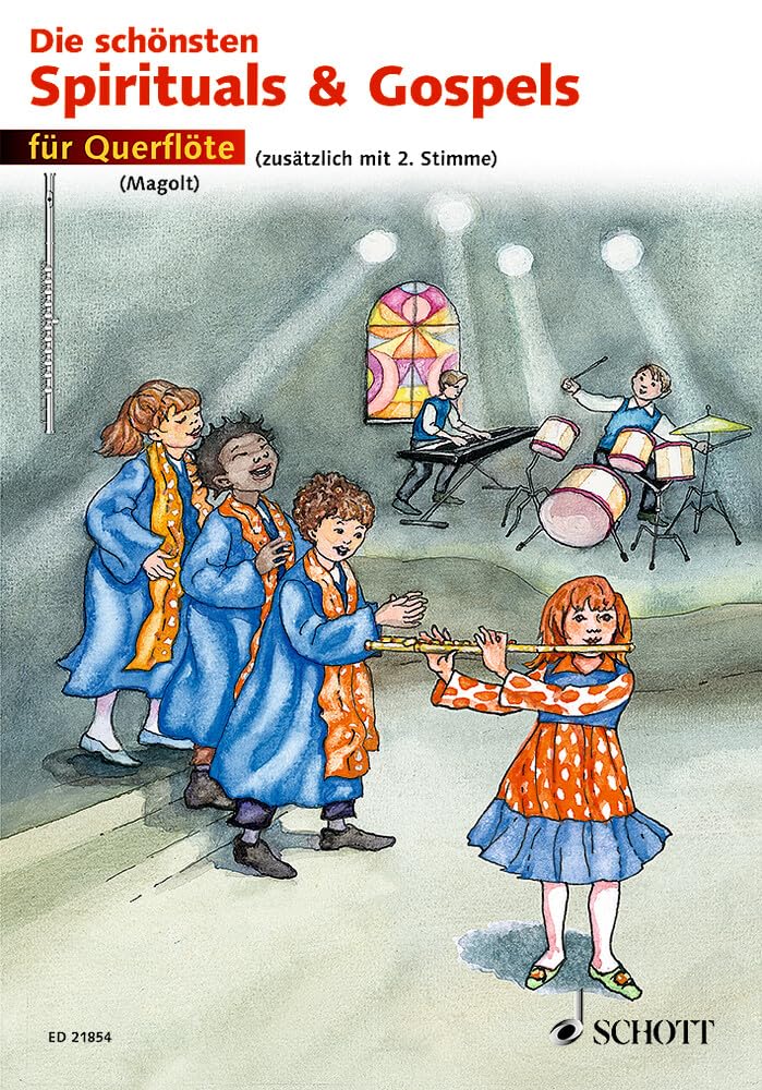 Die schönsten Spirituals & Gospels: sehr leicht bearbeitet. 1-2 Flöten. Spielpartitur. Art & Literature
