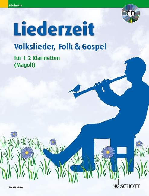 Liederzeit: Volkslieder, Folk und Gospel. 1-2 Klarinetten in B. Sheet Music