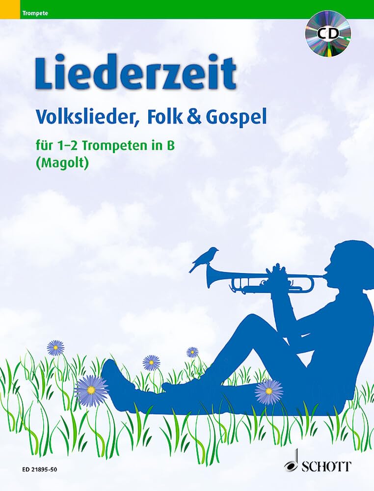 Liederzeit: Volkslieder, Folk & Gospel. 1-2 Trompeten in B. Education & Training