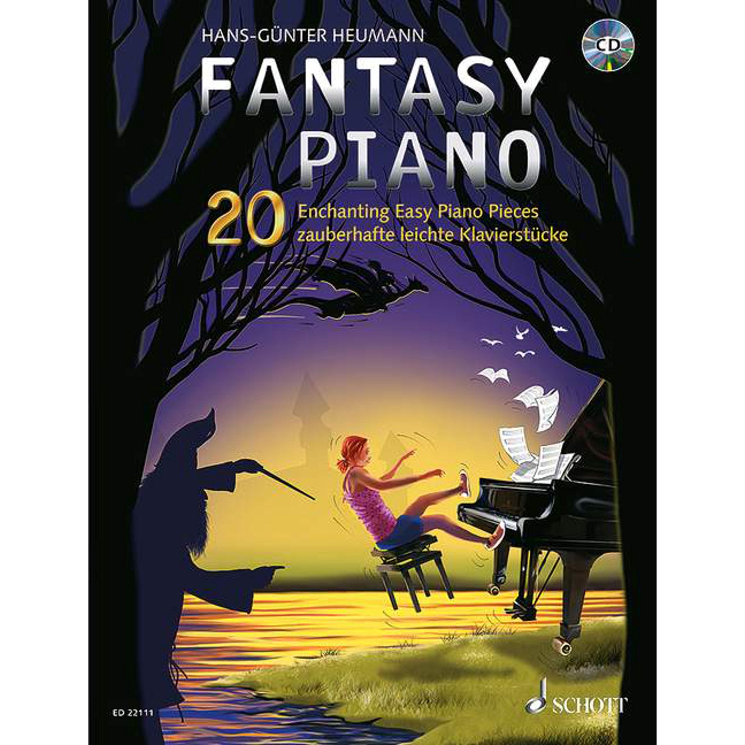 Fantasy Piano: 20 zauberhafte leichte Klavierstücke. Klavier. Sheet Music