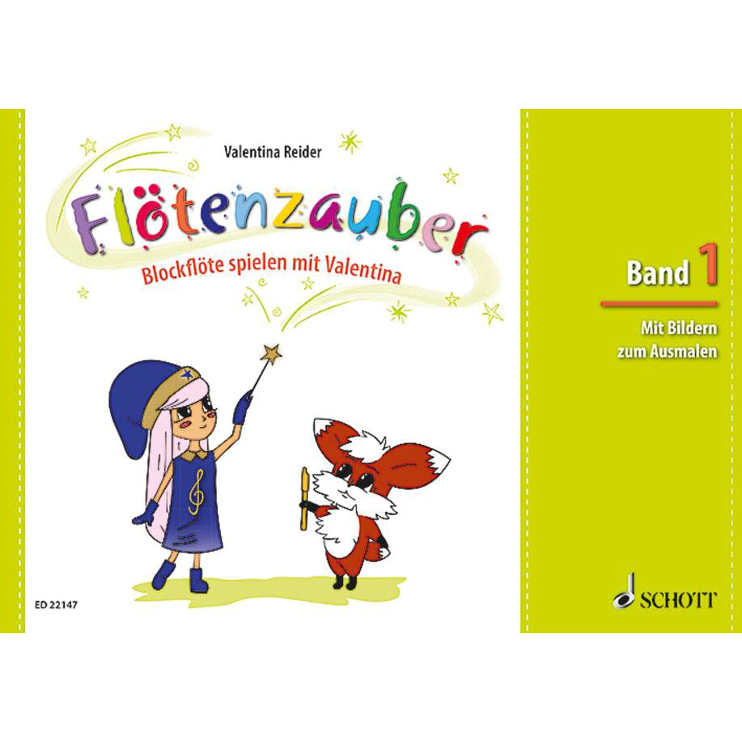 Flötenzauber: Blockflöte spielen mit Valentina. Band 1. Sopran-Blockflöte. Education & Training