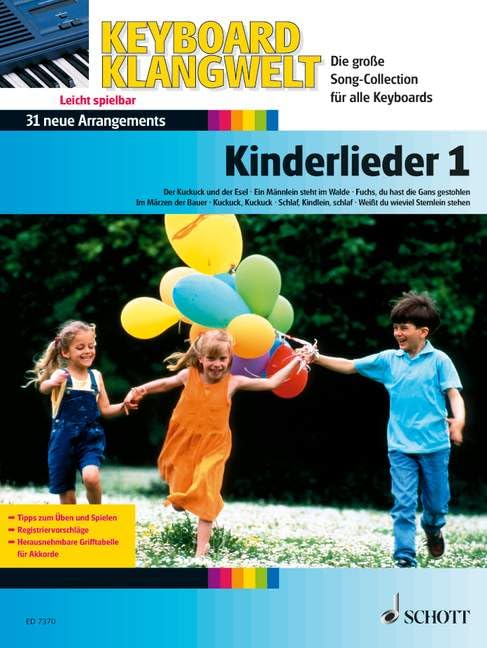 Kinderlieder: 31 neue Arrangements. Band 1. Keyboard. (Keyboard Klangwelt) Education & Training