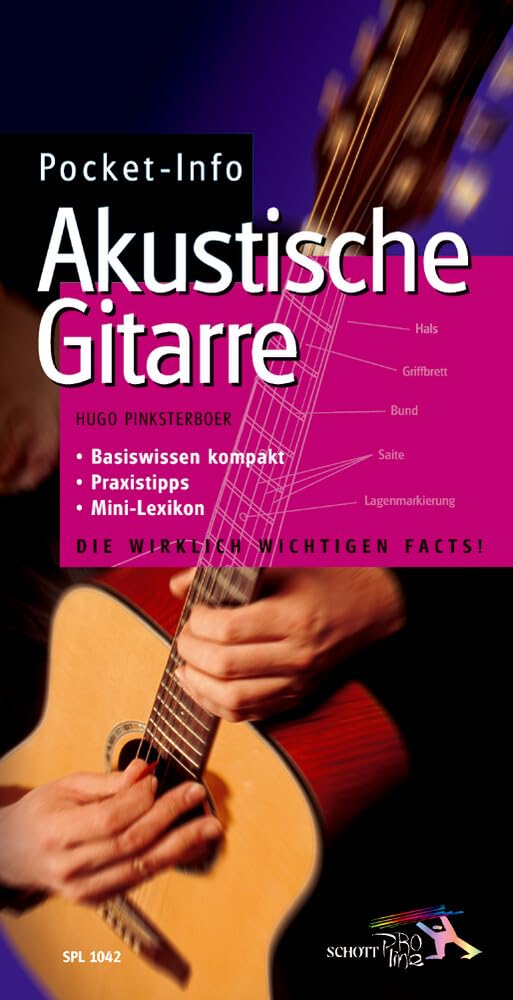 Pocket-Info Akustische Gitarre Sheet Music