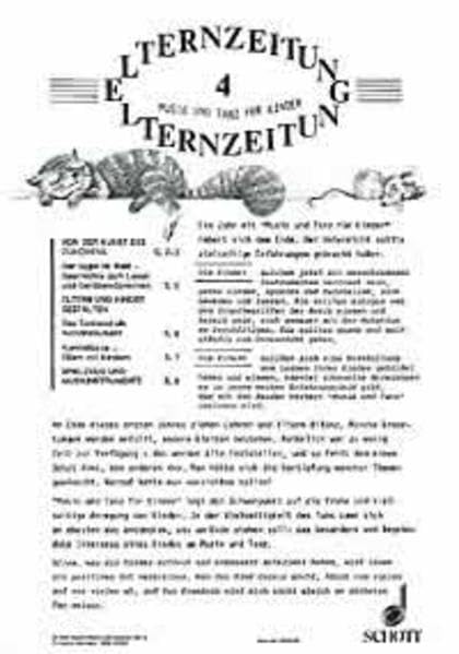 Musik und Tanz für Kinder: Elternzeitung 4 Arts & Music