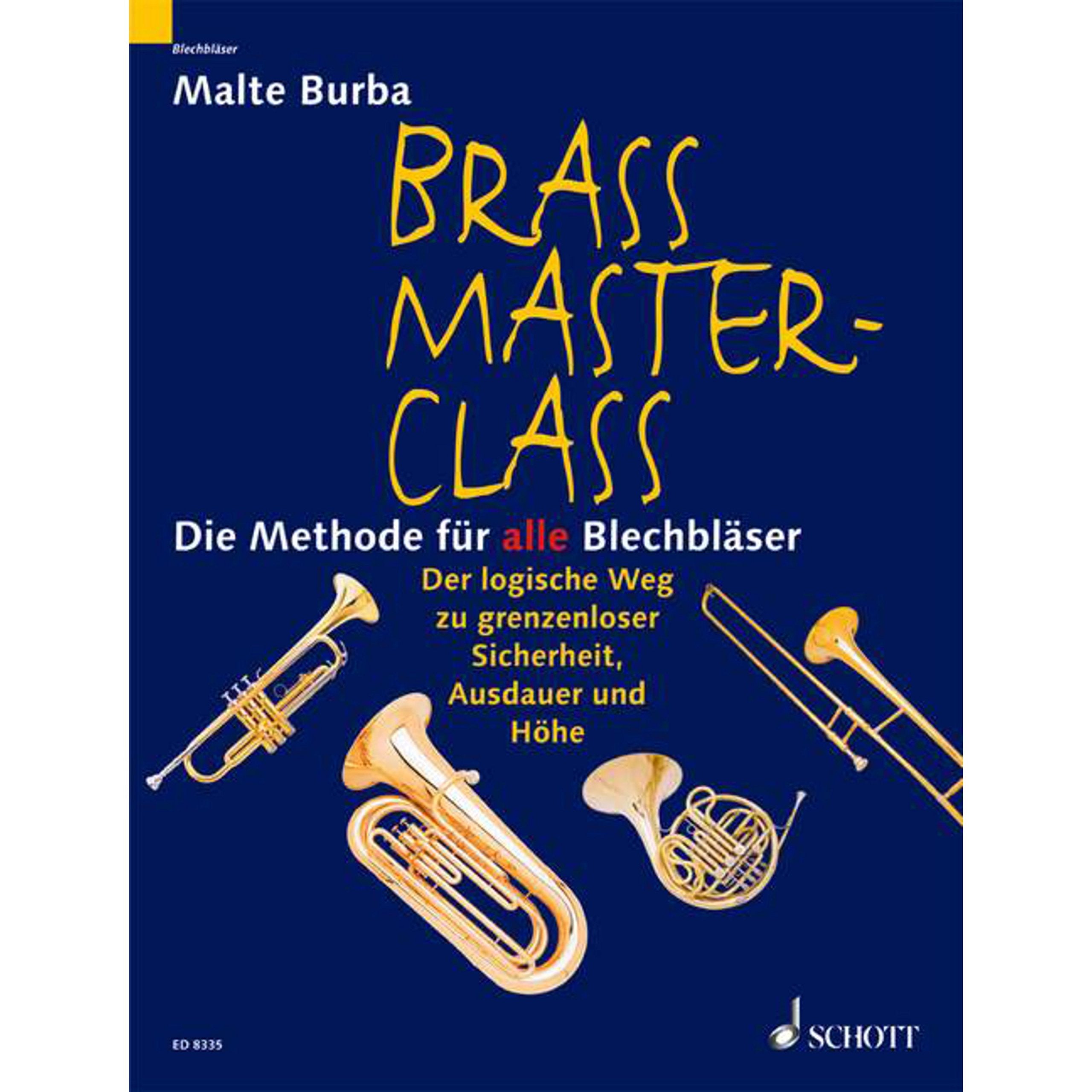 Brass Master Class: Die Methode für alle Blechbläser. Blechblas-Instrumente. Sheet Music