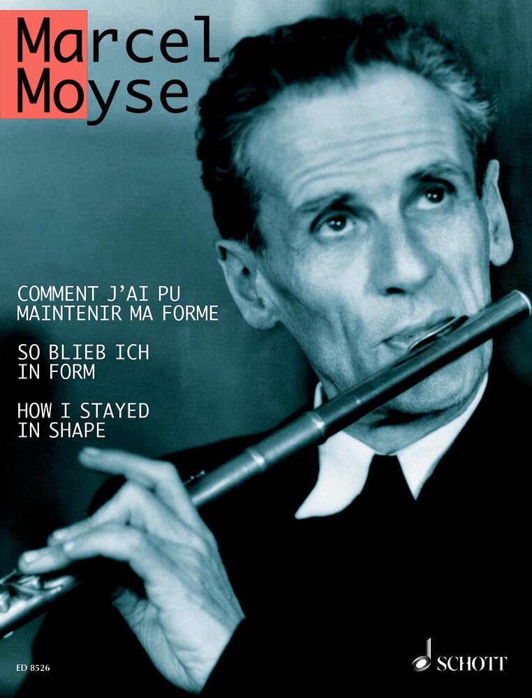 So blieb ich in Form: His last book of studies (1974). Flöte. Sheet Music