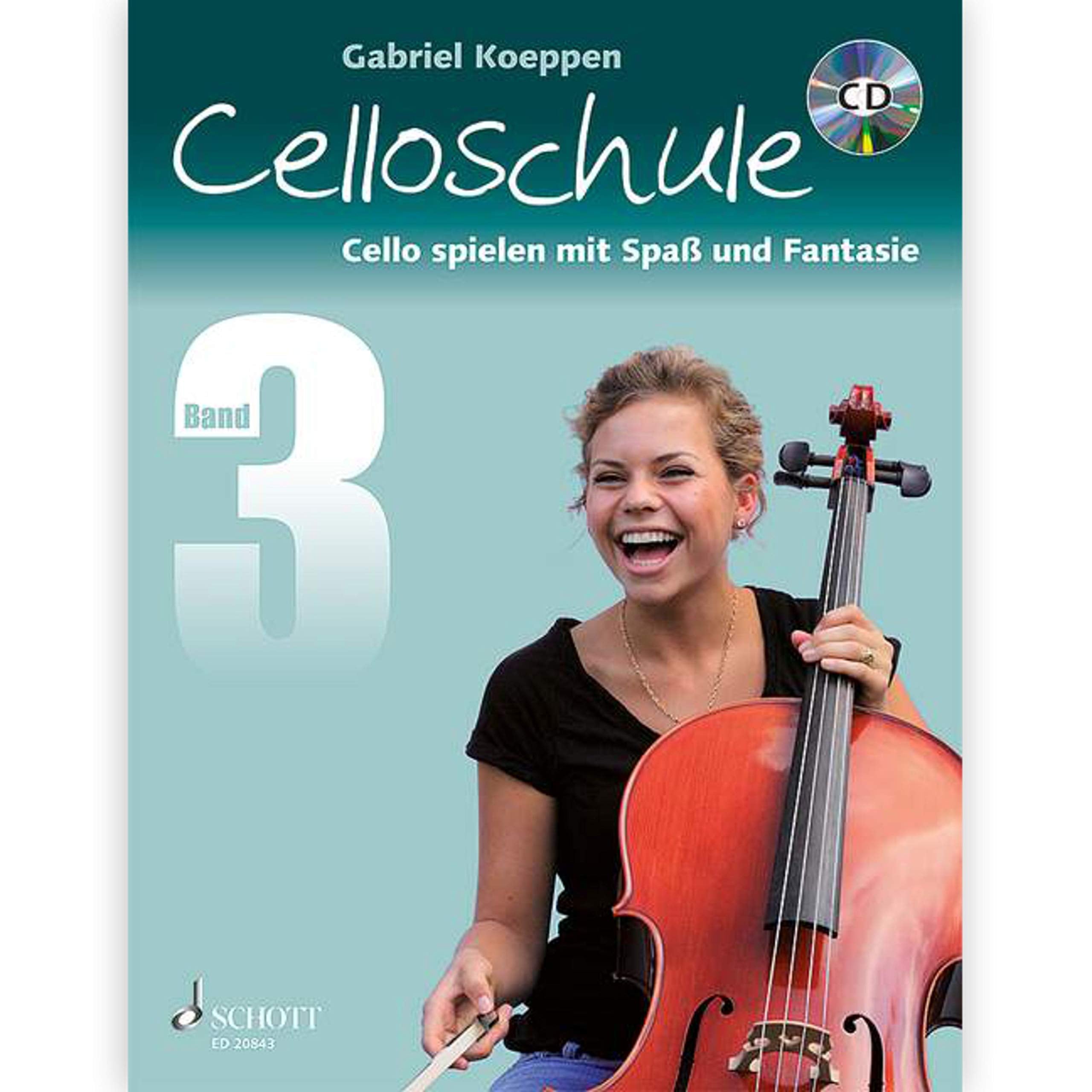 Product Image: Celloschule Band 3 mit CD