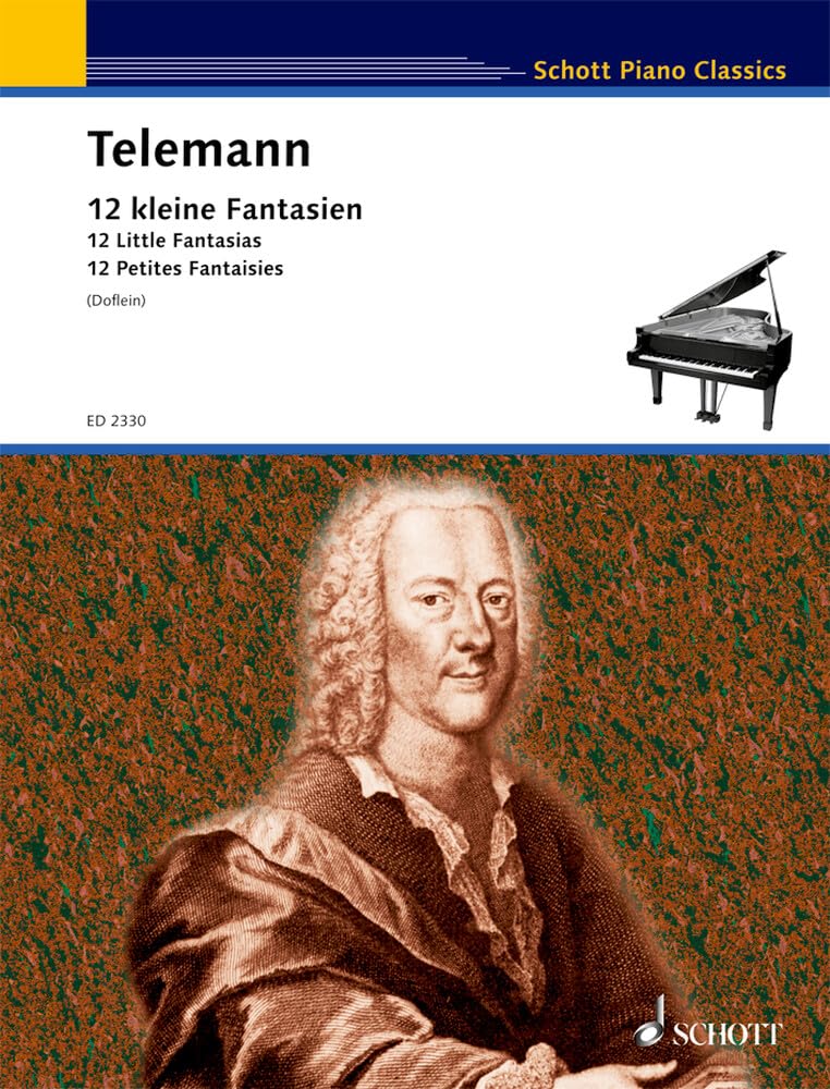 12 kleine Fantasien: Klavier. (Schott Piano Classics) Art & Literature