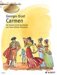 Carmen: Oper in vier Akten von Henri Meilhac und Ludovic Halévy nach der gleichnamigen Novelle von Prosper Mérimée. Klavier. (Klassische Meisterwerke zum Kennenlernen) Pop culture Books