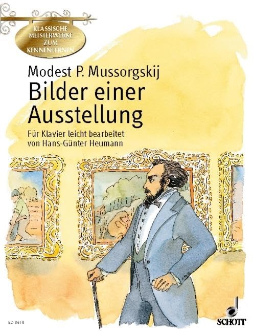 Bilder einer Ausstellung: leicht bearbeitet. Klavier. (Klassische Meisterwerke zum Kennenlernen) Pop culture