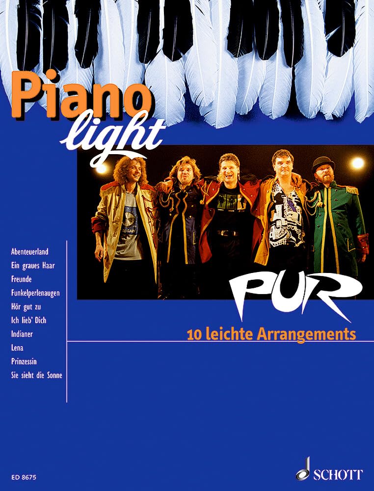 PUR: 10 leichte Arrangements. Klavier. (Piano light) Art & Literature