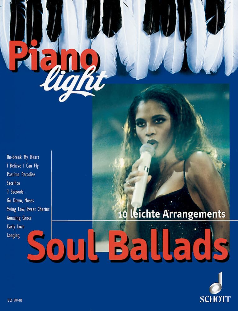 Soul Ballads: 10 leichte Arrangements. Klavier. (Piano light) Art & Literature
