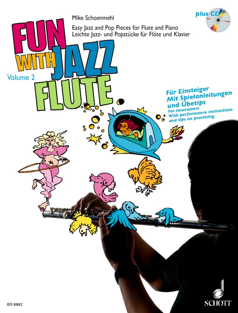 Fun with Jazz Flute: Leichte Jazz- und Popstücke. Band 2. Flöte und Klavier. Sheet Music