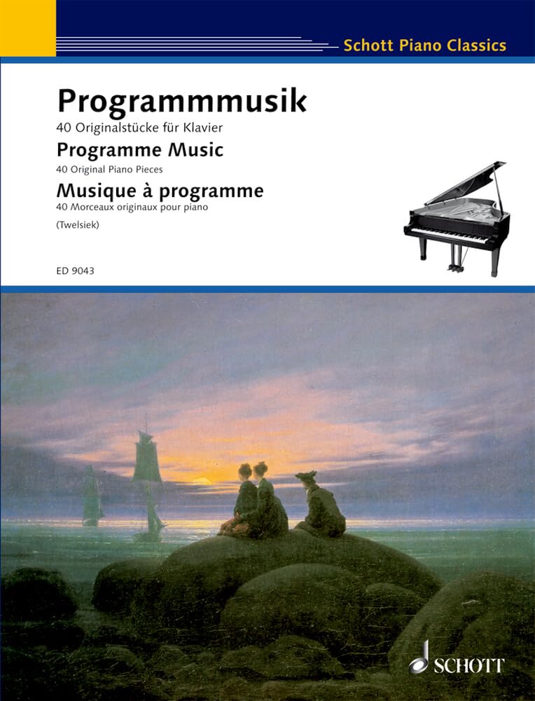 Programmmusik: 40 Originalwerke für Klavier. Klavier. (Schott Piano Classics) Sheet Music