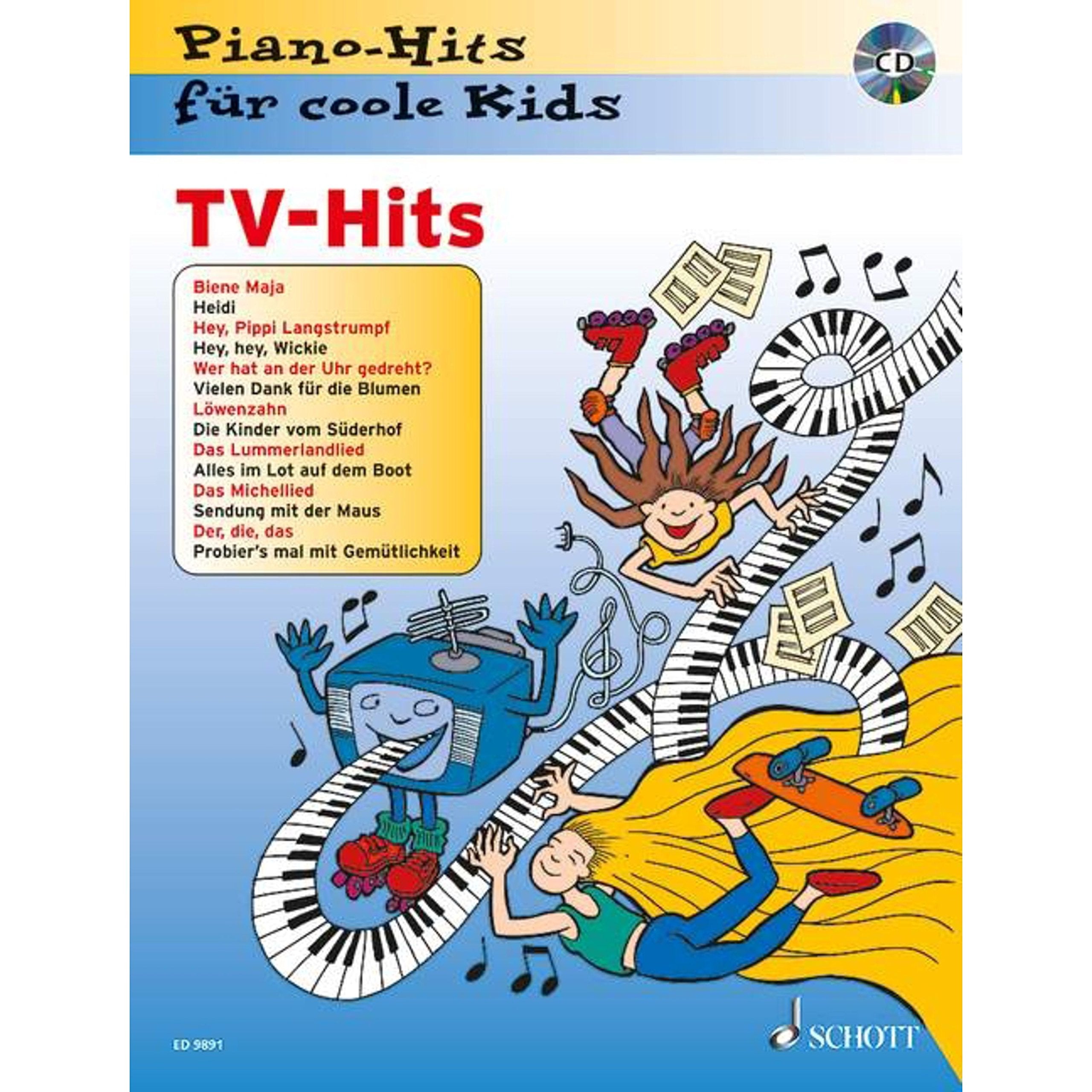 TV-Hits Klavier. Ausgabe mit CD Sheet Music