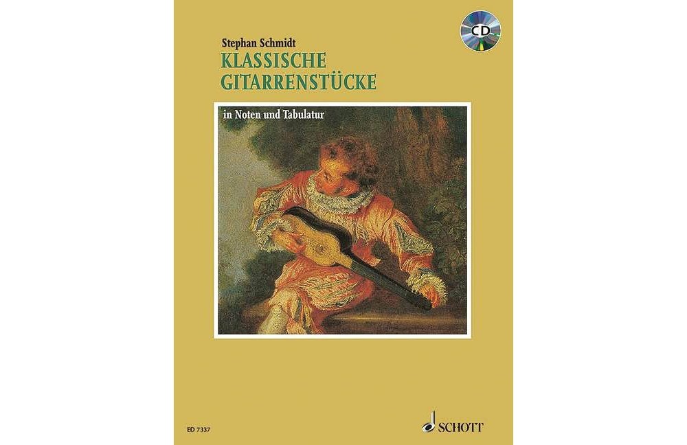 Klassische Gitarrenstücke in Noten und Tabulatur. Plus CD: in Noten und Tabulatur. Gitarre. Sheet Music